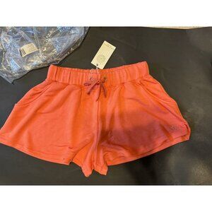 Ramy Brook Benny Shorts Extra Small XS Coral Orange NWT So Soft Mimos $95